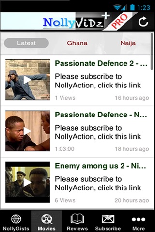 NollyVidz TV screenshot 2