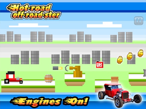 Hot-Rod Off RoadSter FREE : Super tiny Pixel Car race — Games for ...