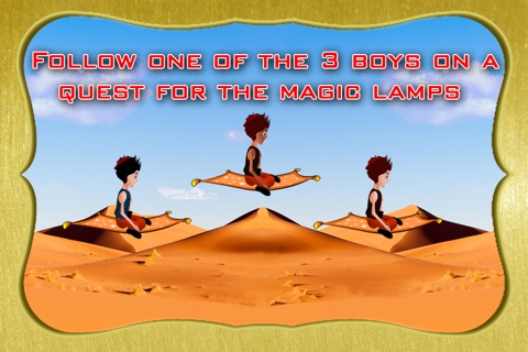 Arabian Flying Carpet Night : The Quest for the Magic Lamps - Free Edition screenshot 2