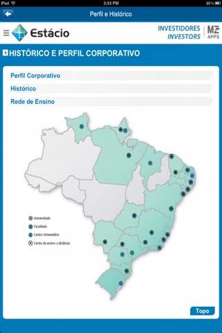 Estácio Participações – Relações com Investidores screenshot 4