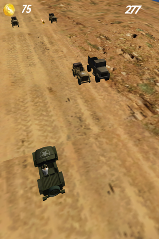 SUV Race - Escape The War Scene In Your Jeep screenshot 4