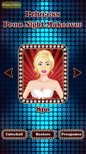 Princess Party Makeover ,Dressup ,spa fr