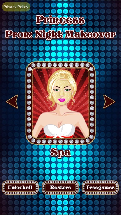 Princess Party Makeover ,Dressup ,spa free girls games.