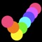 Balla is a fun and playful app that fills your screen with multicolored bouncy balls