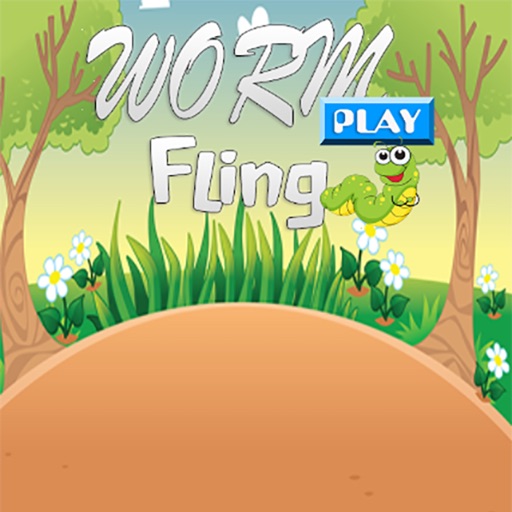 Worm Fling Play For Kids Icon