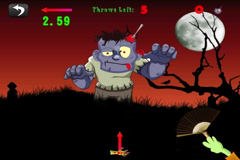 Feed The Zombie Free - Crazy Hungry Zombies Game screenshot 2