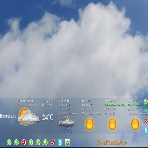 weather dashboard HD icon