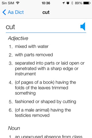 Aa Dictionary Free screenshot 4