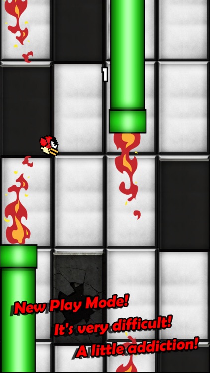 Flappy Tap Tiles - Step On The Black Tile To Fly