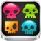 Skull Crush is a match three game that is easy to learn but difficult to master