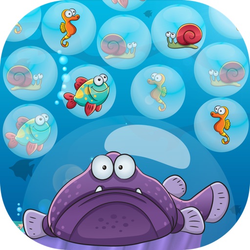 Sea Bubble Splash ZX - Underwater Creatures Popping Game