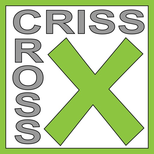 Criss-Cross Word-Fit Icon