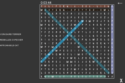 Word Search Lightest screenshot 2