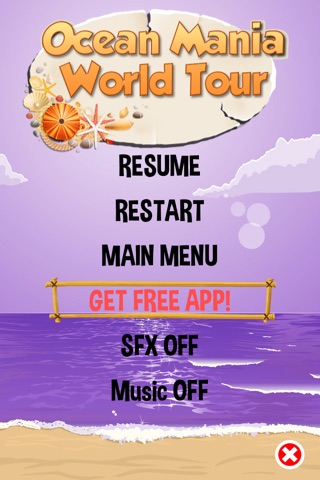 Ocean Mania - World Tour Match 3 screenshot 2