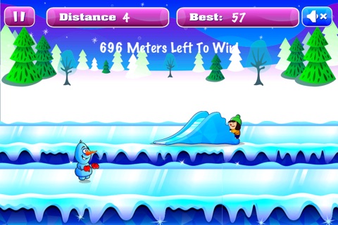 Frozen Snowman Run screenshot 3