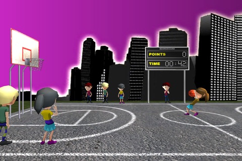 All Net! 3 Point Score Basketball Hoops Free screenshot 2
