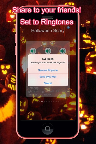 100+ Halloween Scary Spooky Ringtones Player & Downloader screenshot 2