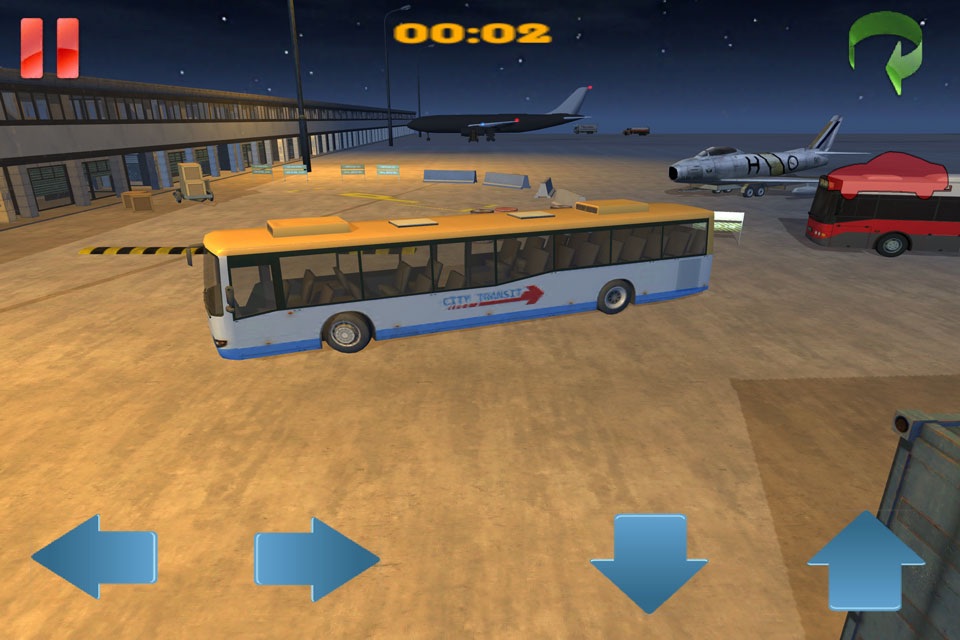 Airport Bus Parking - Realistic Driving Simulator Free screenshot 2