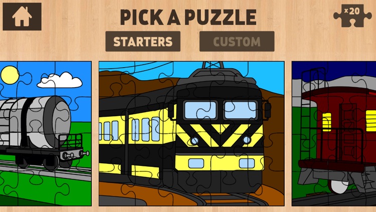 Color It Puzzle It: Trains Lite screenshot-3