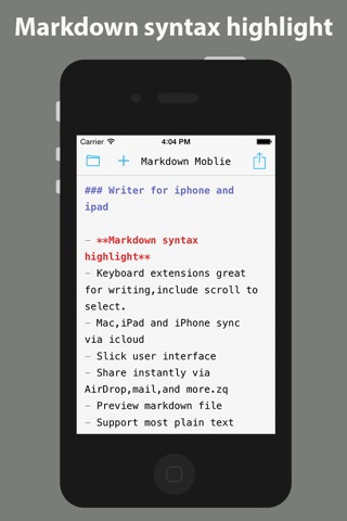 Markdown screenshot 2