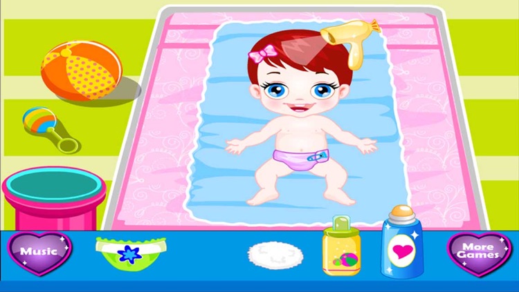 Cute Baby Bathing 3 screenshot-3