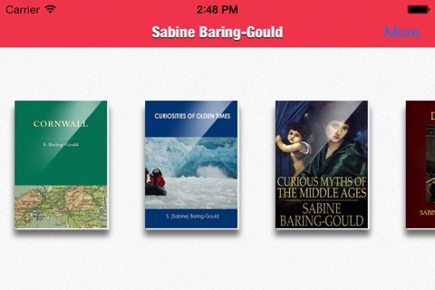 Sabine Baring-Gould Collection screenshot 2