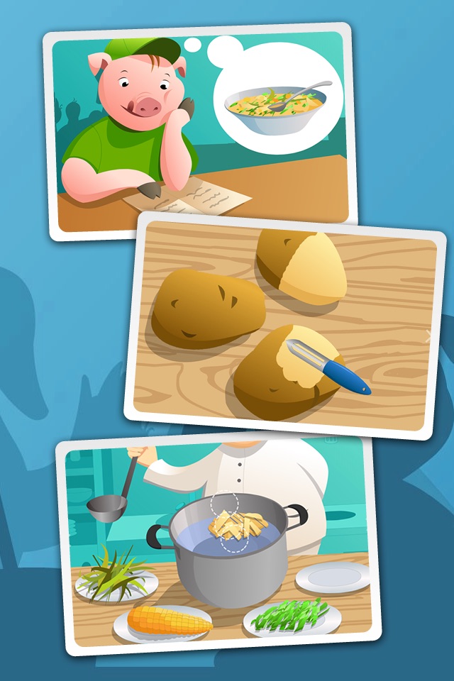 Animal Restaurant - Free Kids Game screenshot 2