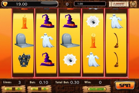 Spooky Freaky Slot - 777 Gambling screenshot 2