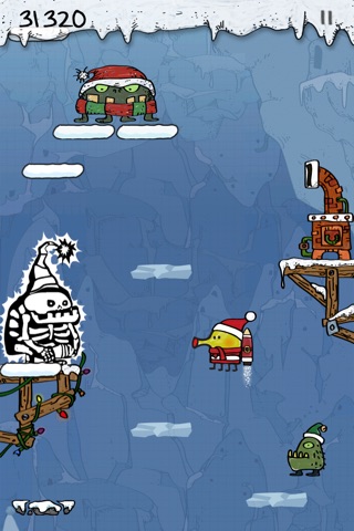 Doodle Jump Christmas Special screenshot 2