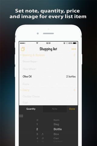 SuperList Lite - Grocery List screenshot 4