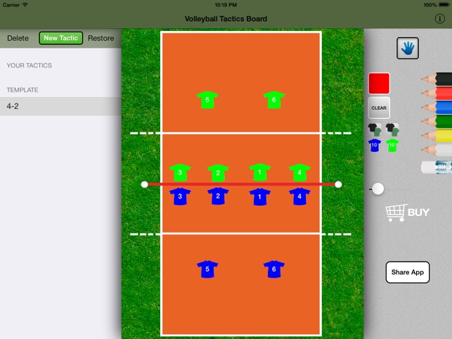 Volleyball Tactics Board(圖2)-速報App