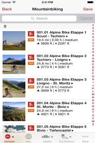 Graubünden Mountainbike screenshot 3