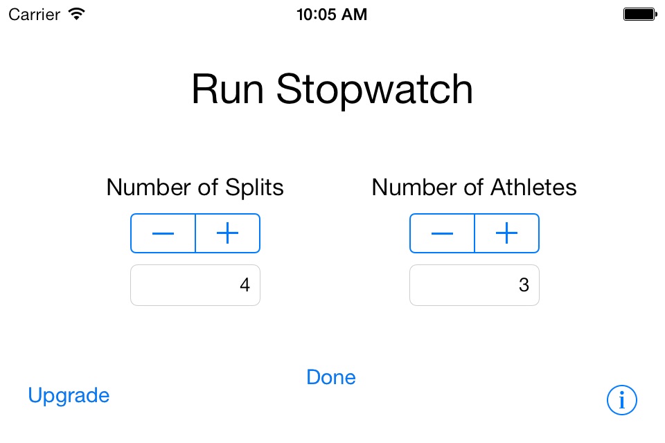 Run Stopwatch screenshot 2