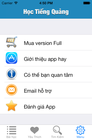 Đàm thoại tiếng Quảng cấp tốc. screenshot 4