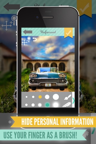 Unfocused - Blur and Smooth Photo Tool screenshot 3