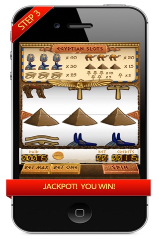 A Pharaoh's Egyptian Slots - Family Slot Machine Free screenshot 4