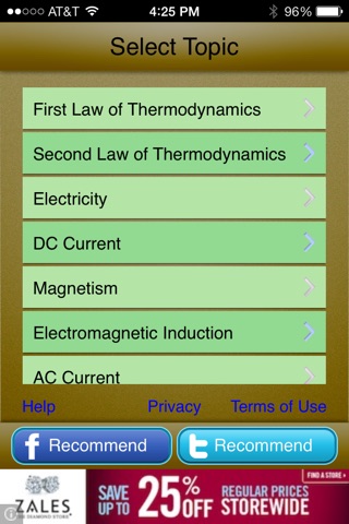 QVprep Lite High School and College Physics Volume 2 screenshot 2