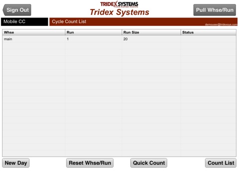 Mobile Cycle Count screenshot 2