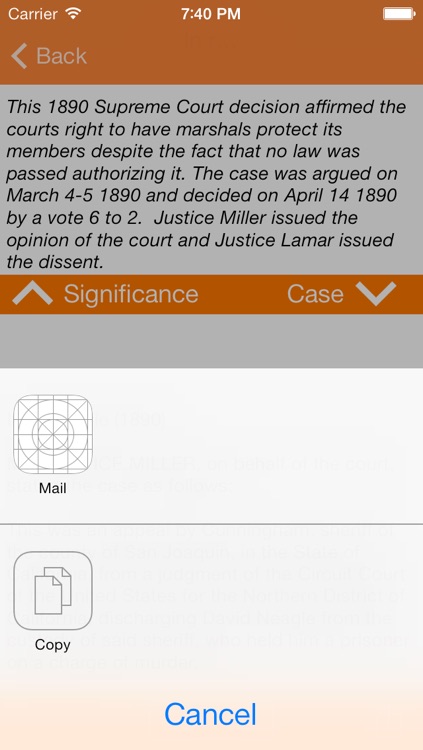 Historic Supreme Court Decisions screenshot-3