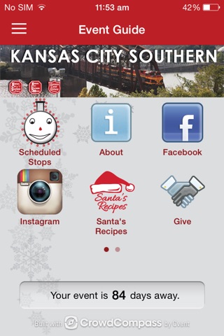 Kansas City Southern Holiday Express screenshot 3