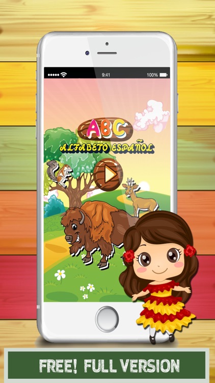 ABC Animals Spanish Alphabets Flashcards: Vocabulary Learning Free For Kids!