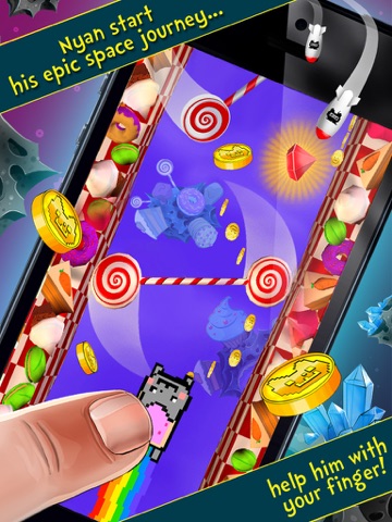 Nyan Cat: The Space Journey для iPad