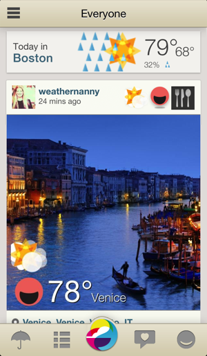 Weathermob - Social Weather Reporting, and Local and Global (圖1)-速報App