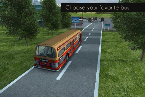 City Airport 3D Bus Parking screenshot 3