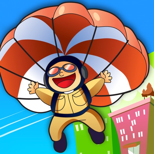 Base jump crazy downtown skydiver - Free Edition icon