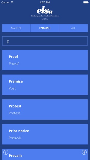 ELSA Malta Legal Translator(圖2)-速報App