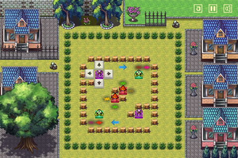 Monster Town - solving the trouble of this pixelvillage screenshot 3