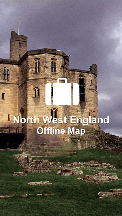 Offline Map North West England (Golden Forge)