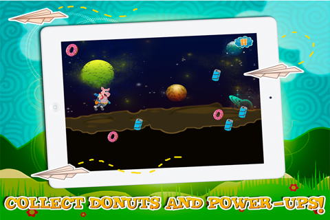 Jet Pack Pig - Sonic Space Adventure via Jetpack, Rocket or Plane - Piggy Style! screenshot 3