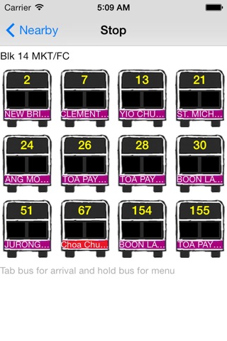 SG Buses Delight - SBS & SMRT NextBus Arrival Time Singapore Route Guide App for LTA and MyTransport buses screenshot 4